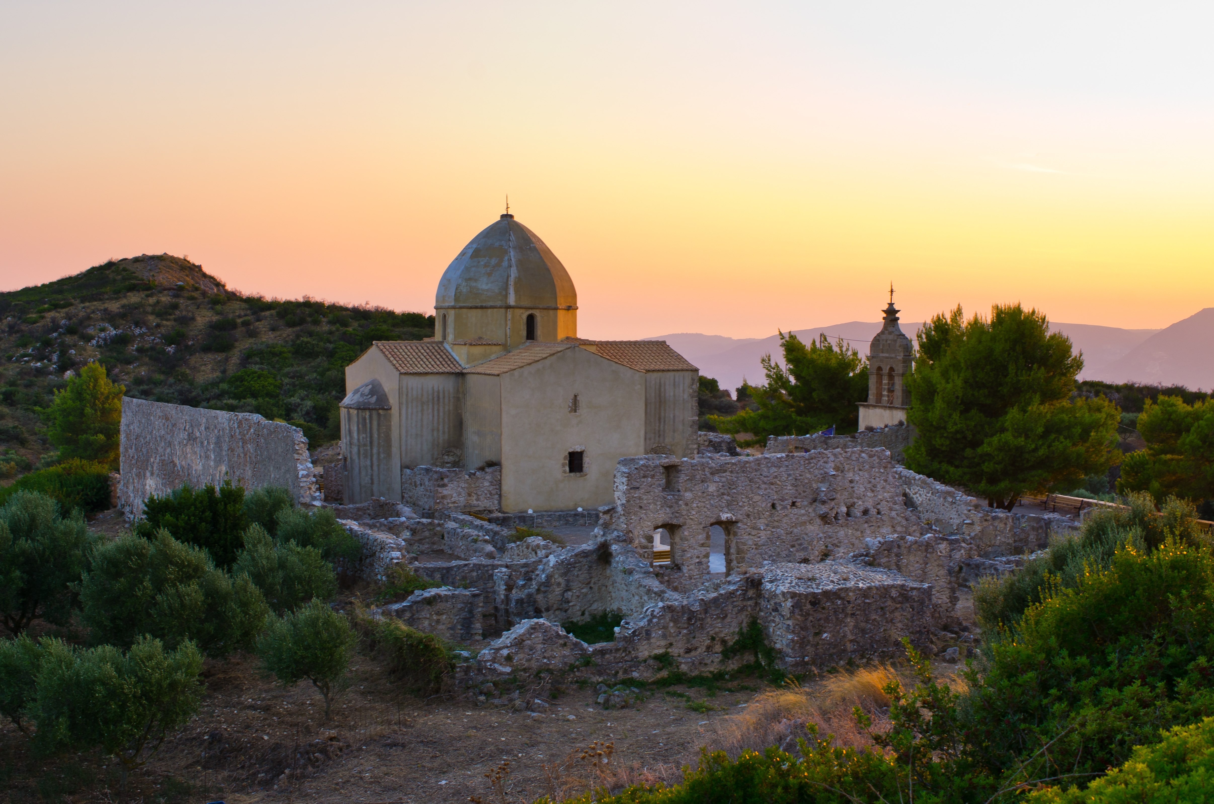 Monastery Panagia Skopiotissa on Zakynthos