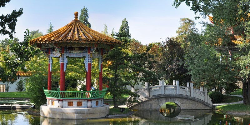 Chinese garden n Zurich