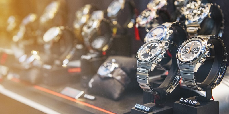 luxury watches in store