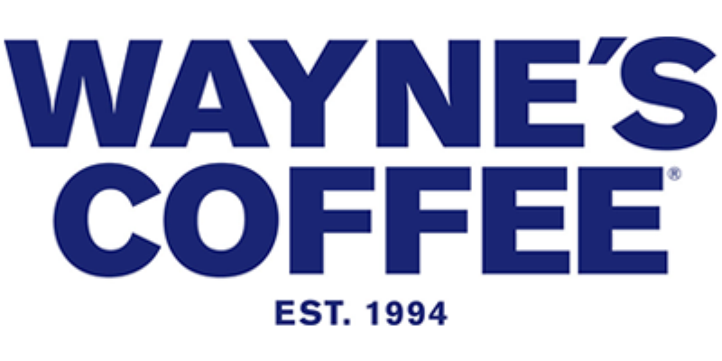 Wayne's Coffee logotype Wayne's Coffee logotype