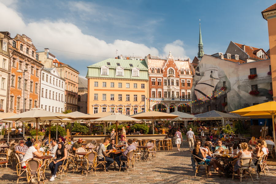 Utecafé i Riga Utecafé i Riga