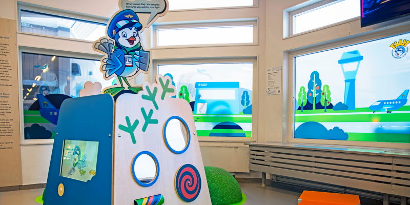 Flajts nya lekyta på Umeå Airport Flajts nya lekyta på Umeå Airport