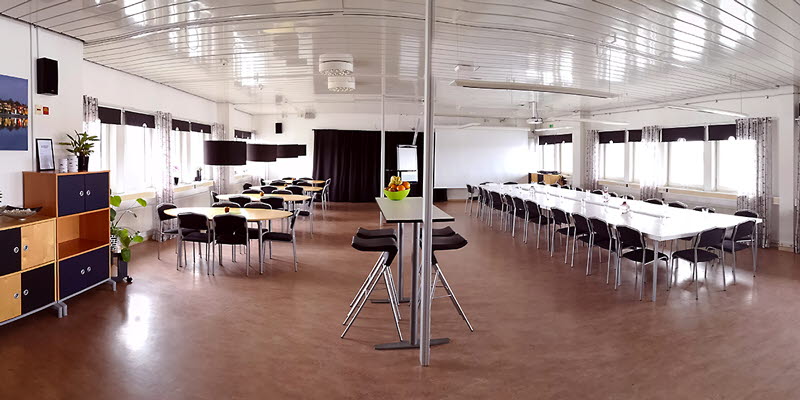 Cabin Lounge på Umeå Airport konferens Cargo Bay på Umeå Airport konferens