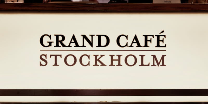 Grand Café Arlanda skylt Grand Café Arlanda skylt