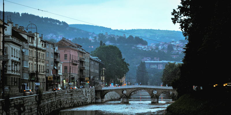 Sarajevo i Bosnien och Hercegovina Sarajevo i Bosnien och Hercegovina