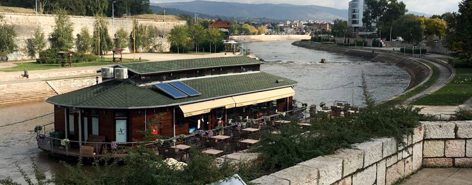 River in Nis. River in Nis.