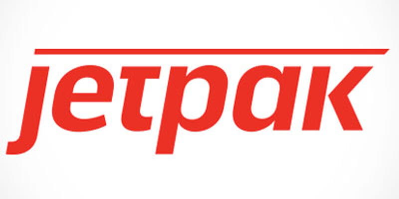 Logotyp för Jetpak Logotyp för Jetpak