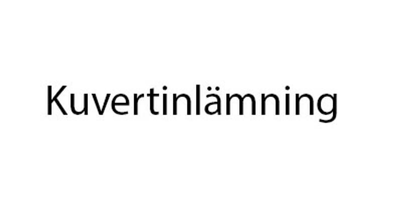 Logotyp för kuvertinlämning Logotyp för kuvertinlämning