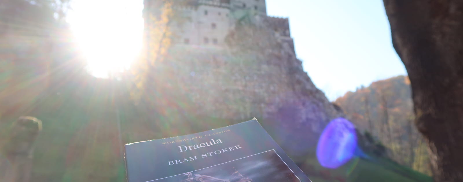 Draculas slott i Transylvanien. Draculas slott i Transylvanien.