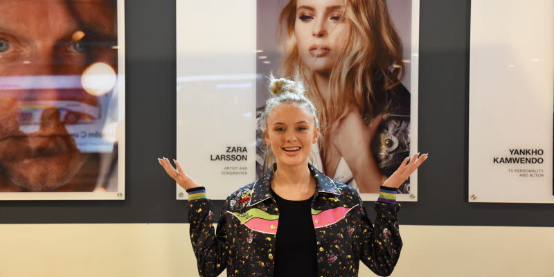 Zara Larsson inviger Welcome to my Hometown Zara Larsson inviger Welcome to my Hometown