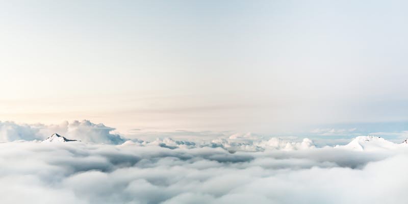 Blå himmel och moln Blå himmel och moln