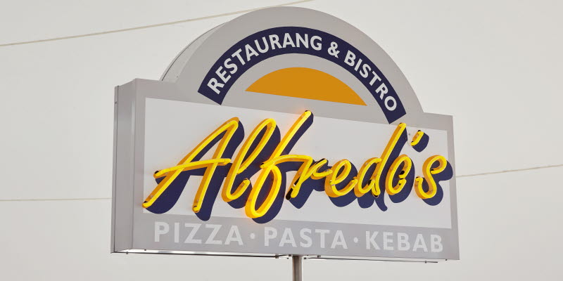 Alfredos logotype Alfredos logotype