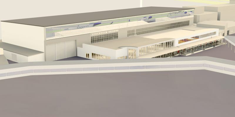 Vision Bromma Stockholm Airport avgångshall Vision Bromma Stockholm Airport avgångshall