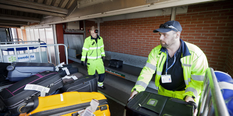 Medarbetare på Ronneby Airport Medarbetare på Ronneby Airport