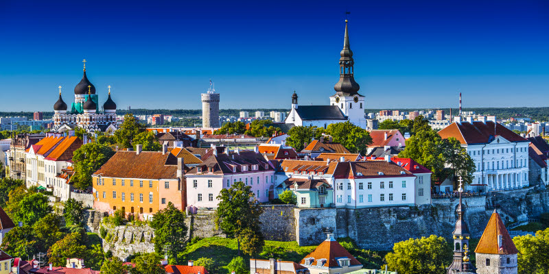 Vy över Tallinn Vy över Tallinn