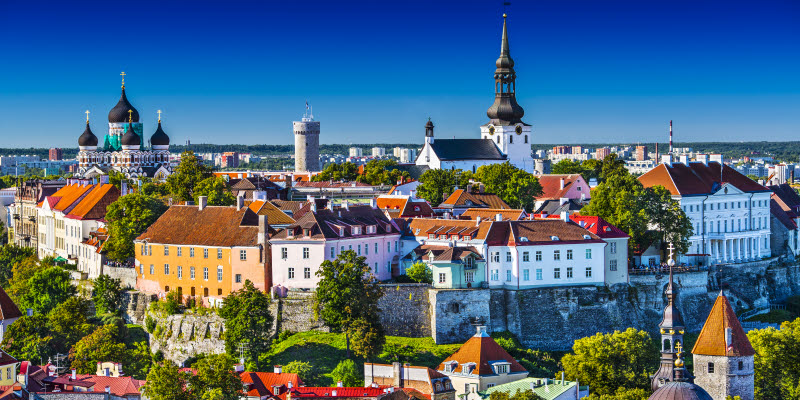 Vy över Tallinn Vy över Tallinn