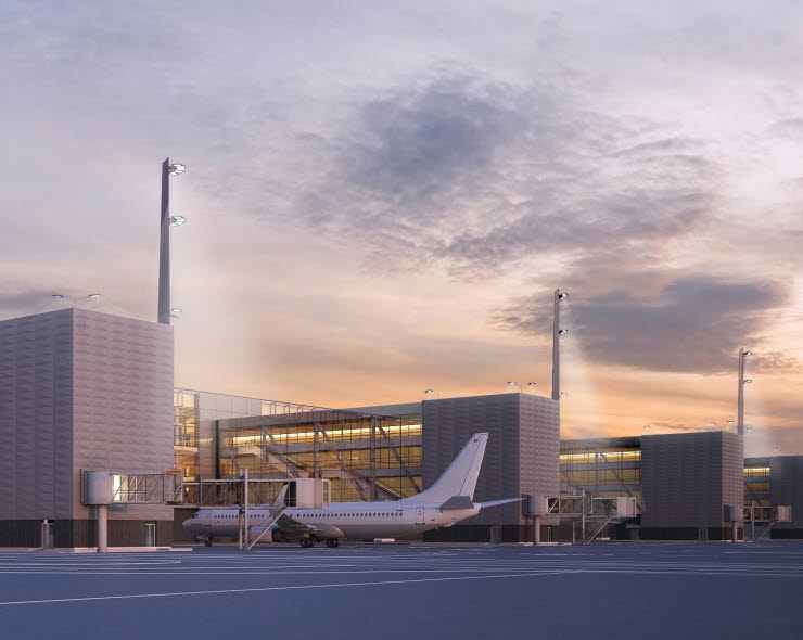 Ny pir på Stockholm Arlanda Airport Ny pir på Stockholm Arlanda Airport