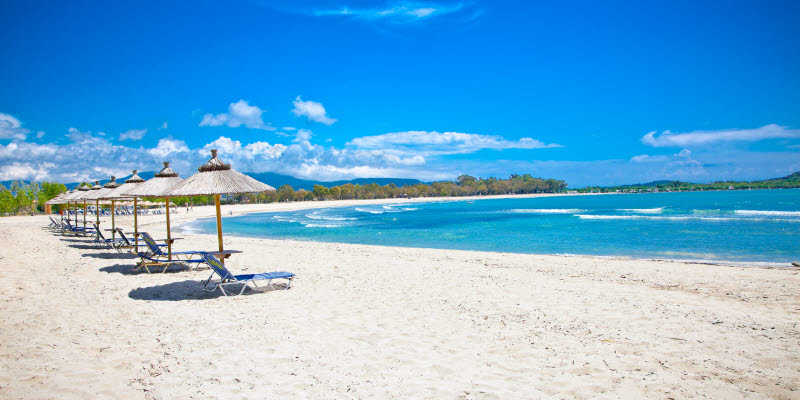 Strand i Preveza, Grekland Strand i Preveza, Grekland