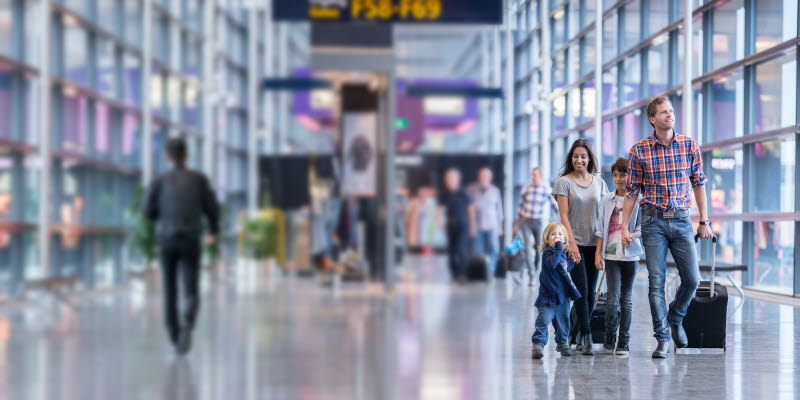 Passagerare på Arlanda Airport Passagerare på Arlanda Airport