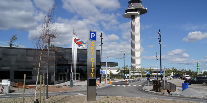 Sky city garaget på Arlanda Sky city garaget på Arlanda