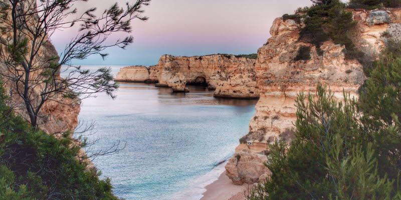 Strand i Faro Strand i Faro