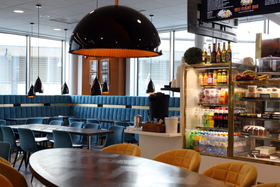 Interiörbild café och restaurang Interiörbild café och restaurang