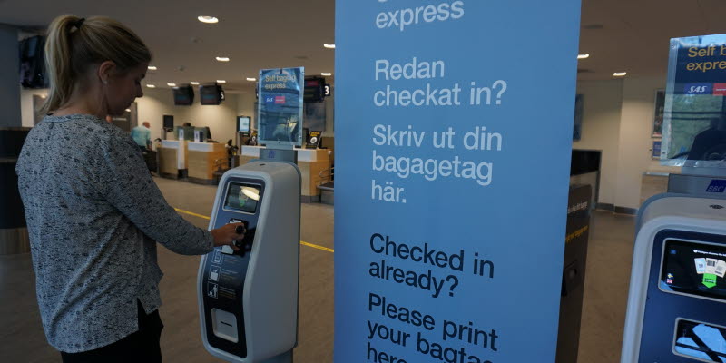 Self Bag tag express-automat Self Bag tag express-automat
