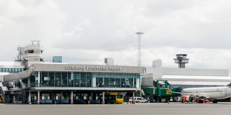 Entré till Göteborg Landvetter Airport Entré till Göteborg Landvetter Airport