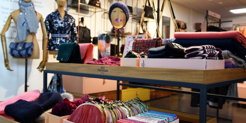 Beck Söndergaards butik i Terminal 5 på Arlanda Beck Söndergaards butik i Terminal 5 på Arlanda